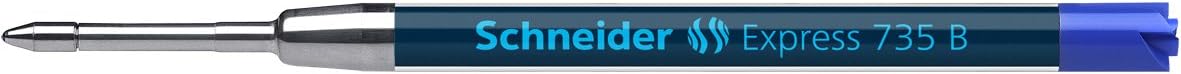 Schneider Express 735 Bold 1.2mm Ballpoint Refill, Box of 10, Blue (7373