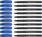 Schneider Topliner 967 Fineliner Pen - Blue (Pack of 10