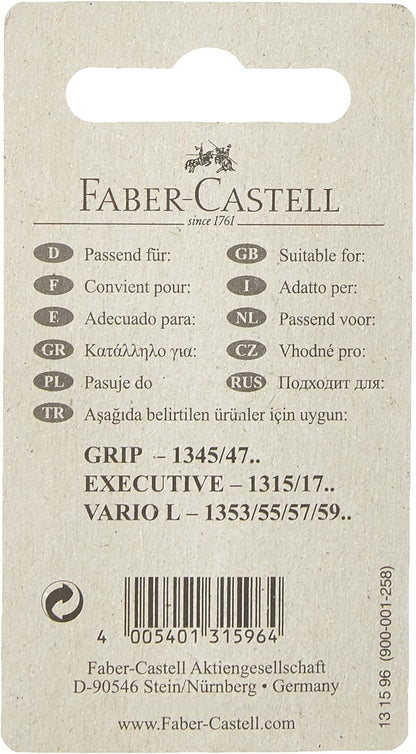Faber-Castell Zapasowe gumki do olówków automatycznych Grip 3 sztuki