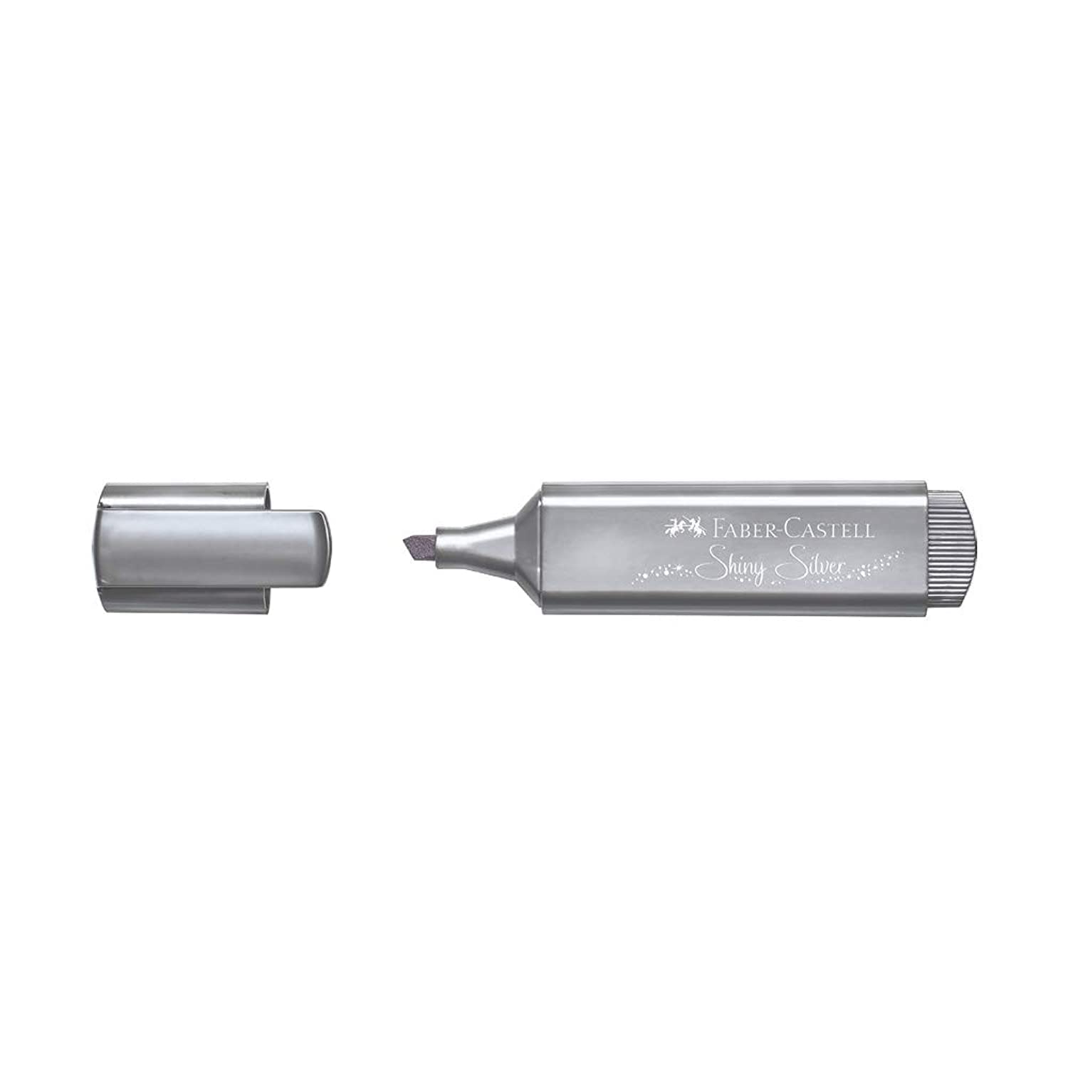 Faber-Castell Metallic Textliner - Shiny Silver