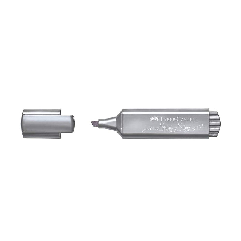 Faber-Castell Metallic Textliner - Shiny Silver