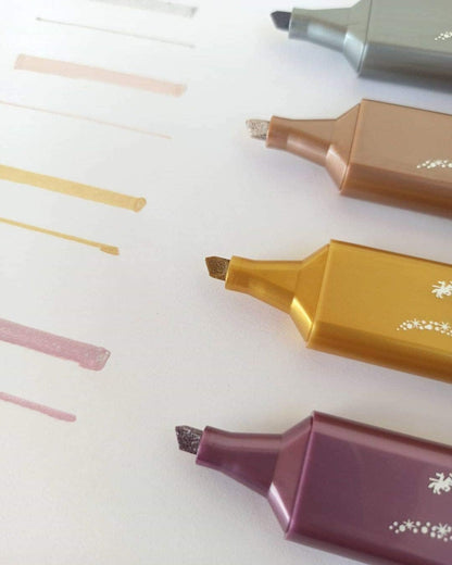 Faber-Castell Metallic Textliner - Shiny Silver