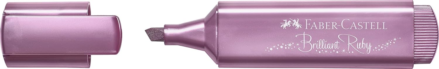 Faber-Castell Textmarker Textliner 46 Metallic rubin