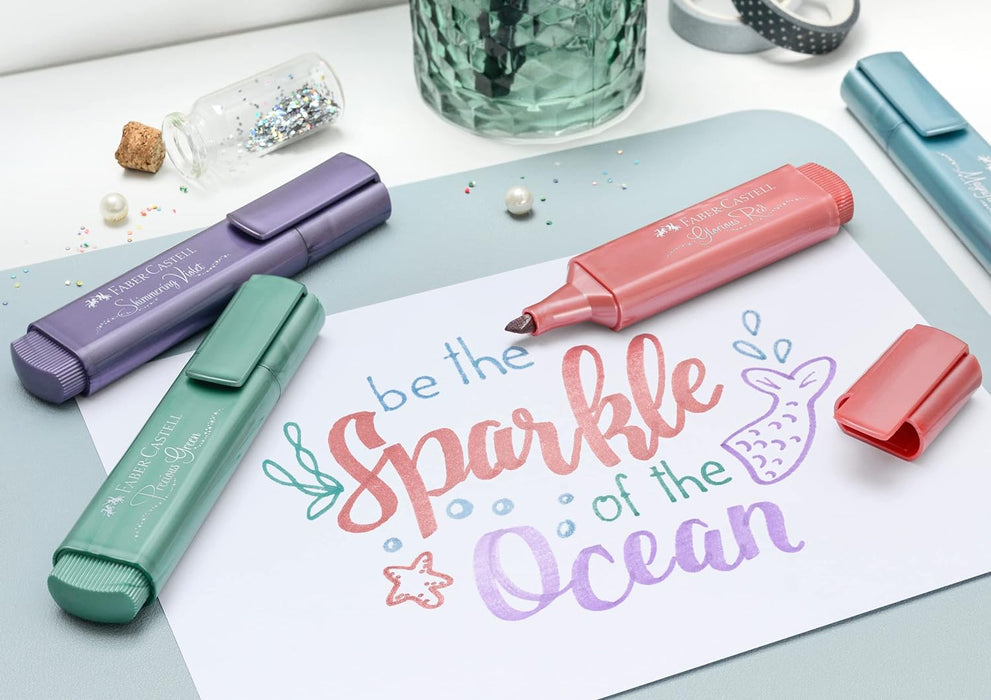 Faber-Castell Textmarker Textliner 46 Metallic rubin