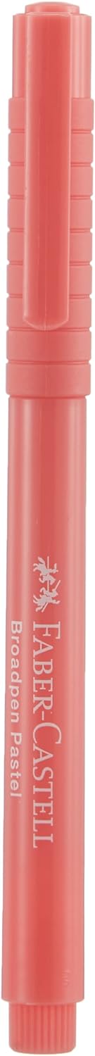 Faber-Castell 155422 - Faserschreiber Broadpen, pastell apricot