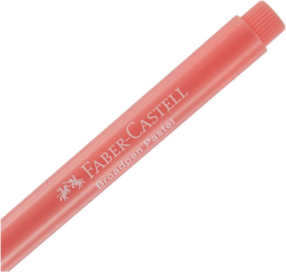 Faber-Castell 155422 - Faserschreiber Broadpen, pastell apricot
