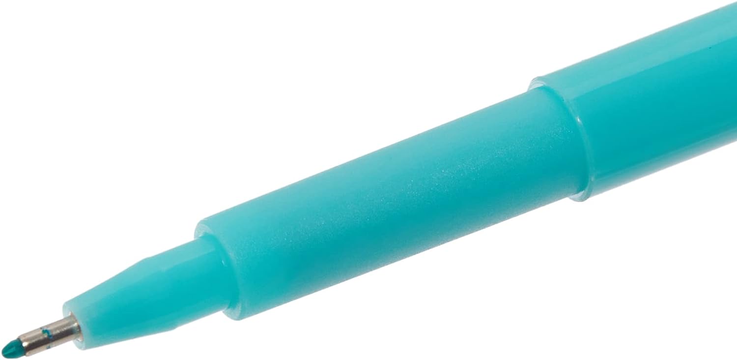 Faber-Castell 155457 - Faserschreiber Broadpen 1554, pastell türkis, 1 Stück