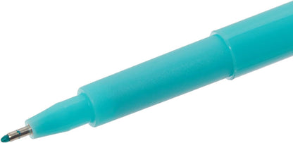 Faber-Castell 155457 - Faserschreiber Broadpen 1554, pastell türkis, 1 Stück