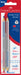 Faber-Castell 201734 Jumbo Grip Bicolour Hyphenate Pen, 2 Pens, Red and Blue