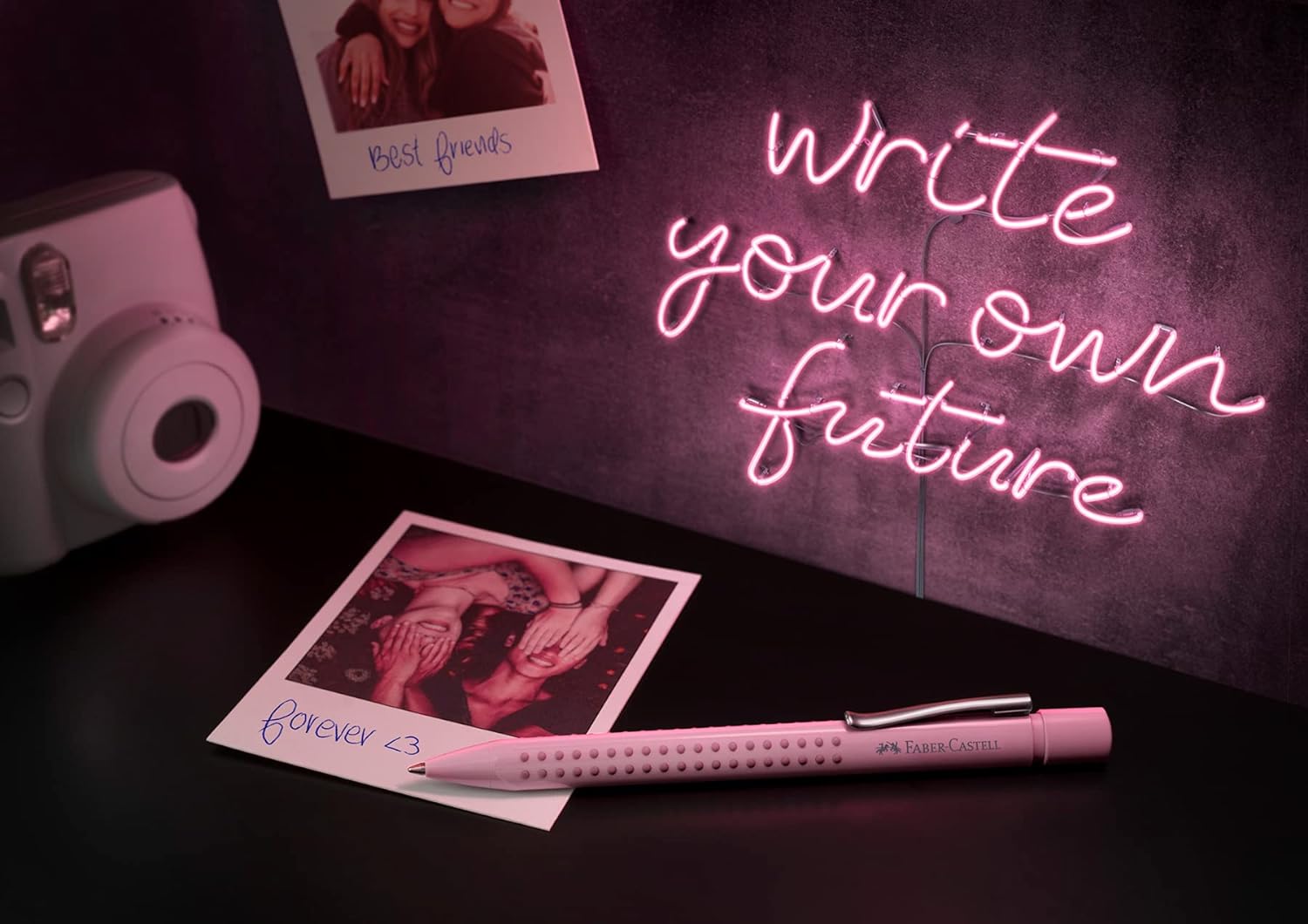 Faber-Castell Ballpoint pen Grip 2010 M rose shadows