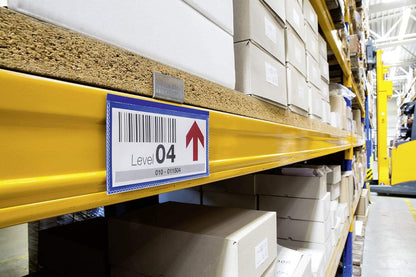 Durable Insert Labels 297 x 74 mm for Ticket Holders, 40 Labels on A4 Sheets, White, 103102