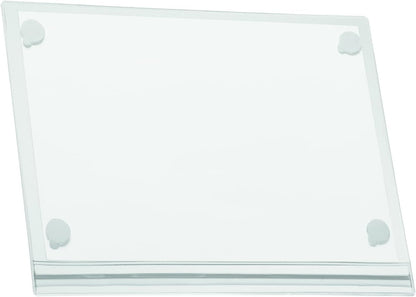 Durable Water-Resistant Pocket A4 Self-Adhesive, Pack of 5 Document Holders Transparent, Ideal for Display ing Information Outdoors 501619