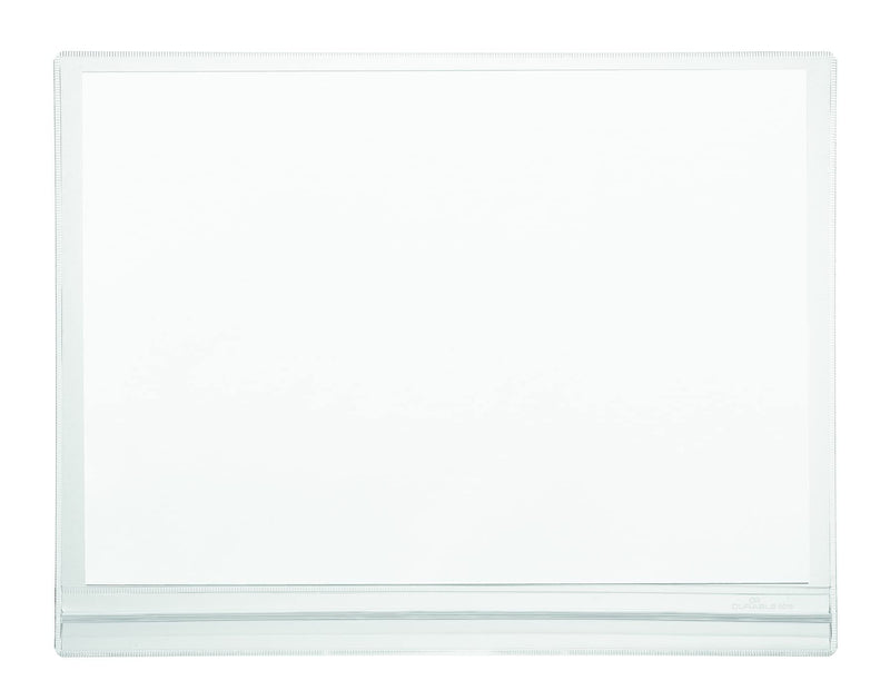 Durable Water-Resistant Pocket A4 Self-Adhesive, Pack of 5 Document Holders Transparent, Ideal for Display ing Information Outdoors 501619