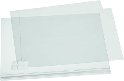 Durable Water-Resistant Pocket A3 Self-Adhesive, Pack of 5 Document Holders Transparent, Ideal for Display ing Information Outdoors 501719