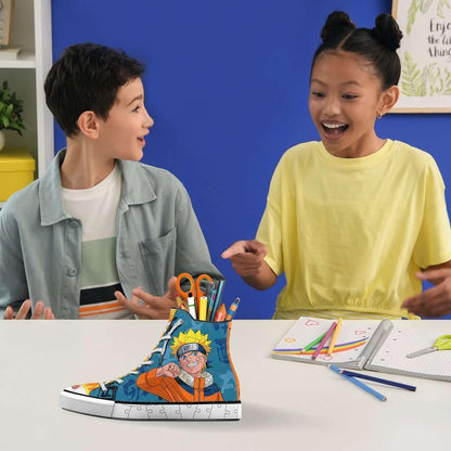 Ravensburger Naruto 3D Jigsaw Puzzles for Adults and Kids Age 8 Years Up - Trainer Shoe - 108 Pieces - No Glue Required