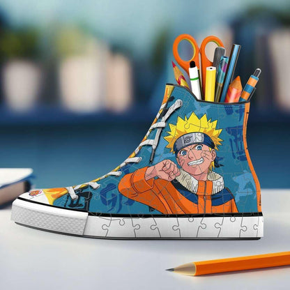 Ravensburger Naruto 3D Jigsaw Puzzles for Adults and Kids Age 8 Years Up - Trainer Shoe - 108 Pieces - No Glue Required