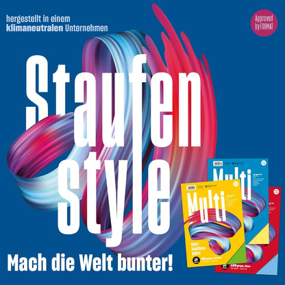 Staufen® Kopierpapier rot DIN A4 80 g/qm 50 Blatt
