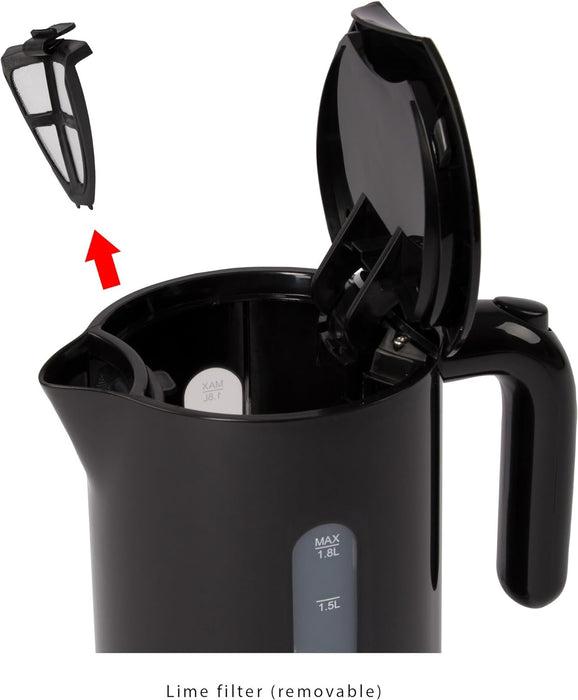 CLATRONIC WK 3452 Wasserkocher schwarz