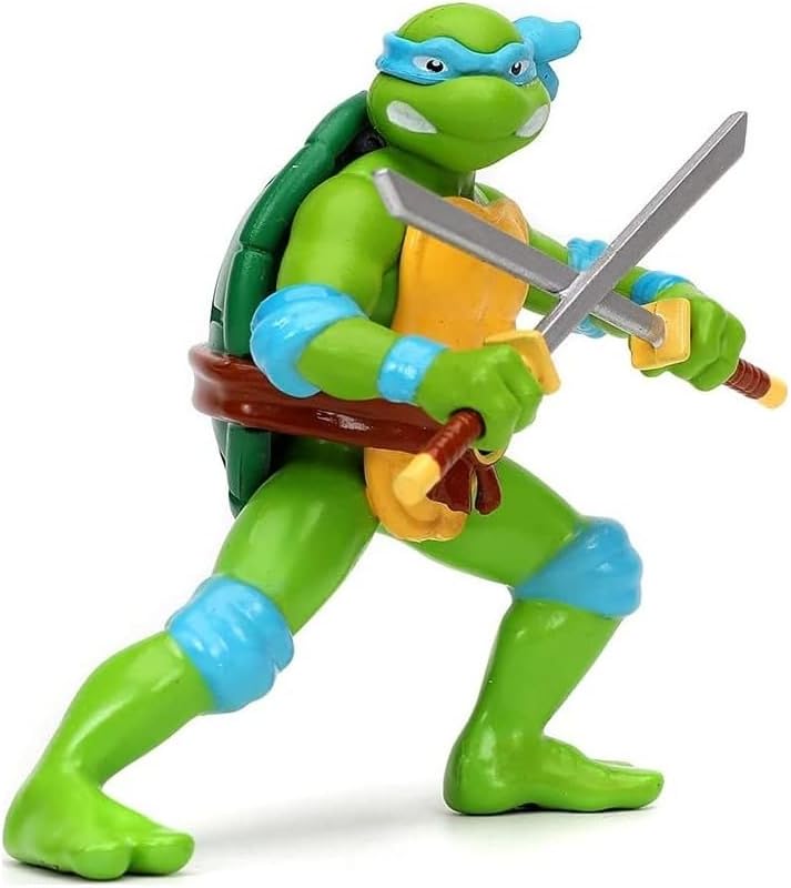 JADA TOYS 253285000 1:24 Ninja Turtles(TMNT) Scale Van with Figure, Multicoloured