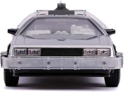 Jada 253255027 Toys Back To The Future 3 1:24 Time Machine Vehicle, Multi-Coloured