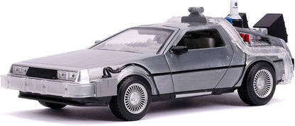 Jada 253255027 Toys Back To The Future 3 1:24 Time Machine Vehicle, Multi-Coloured
