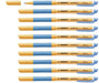 Gel Rollerball - STABILO pointVisco Box of 10 Azure Azure 10 count (Pack of 1) Box