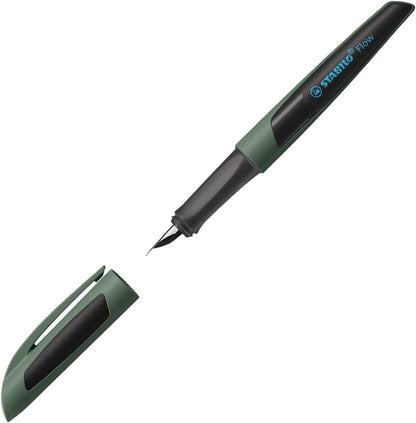 Fountain Pen - STABILO Flow - SPORTY - Forest/Black