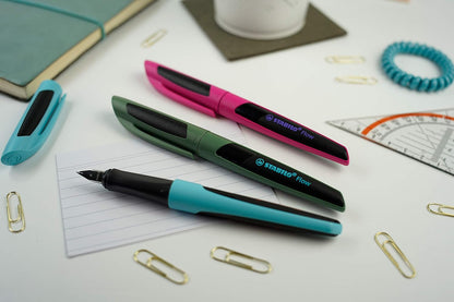 Fountain Pen - STABILO Flow - SPORTY - Forest/Black
