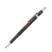 rOtring 300 Mechanical Pencil 2.0 mm Refillable with Sharpener Under Cap Black 12 Count