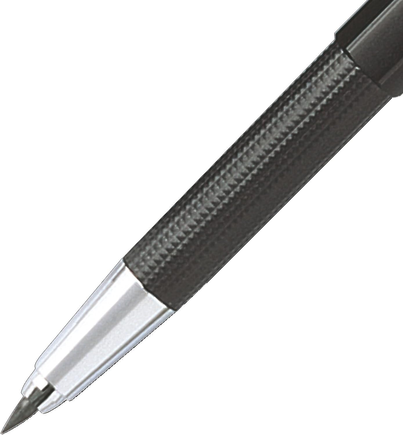 rOtring 300 Mechanical Pencil 2.0 mm Refillable with Sharpener Under Cap Black 12 Count