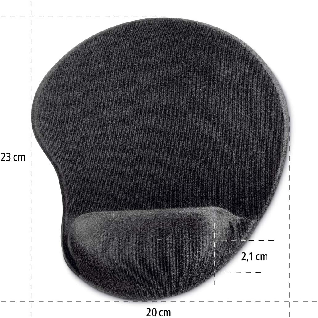 Hama "Ergonomic" Mouse Pad, Mini, black