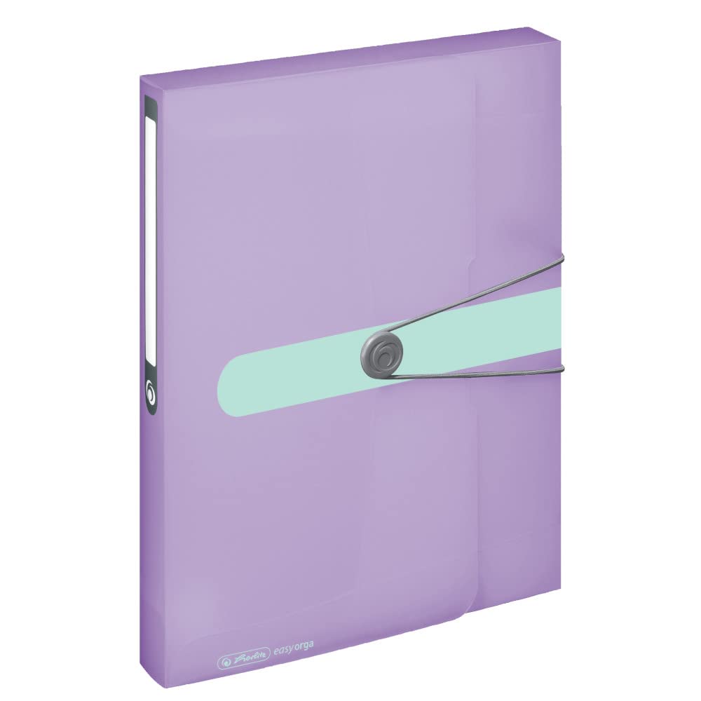herlitz Heftbox easy orga 4,0 cm transparent flied