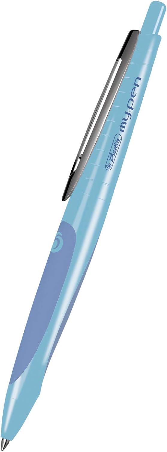 Herlitz My.pen 50028238 Ballpoint Pen Light Blue/Dark Blue Pack of 1 light blue / dark blue