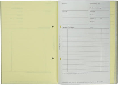 Herlitz A5 DELIVERY Note 204, Carbonless, 2 x 40 Blatt