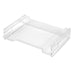 herlitz Briefablage transparent DIN A4 quer