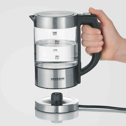 SEVERIN Wasserkocher WK 3458 schwarz
