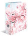 HERMA 19556 Folder A4 Flowers Cherry Blossom 7 cm Wide Sturdy Cardboard Coloured Outside and Inside Print in Design Ring Binder Lever Arch File Office Folder Motif Folder