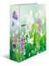 HERMA 19561 Folder A4 Flowers Wild Flowers 7 cm Wide Sturdy Cardboard Coloured Outer and Inner Print Design Ring Binder Lever Arch File Office Folder Motif Folder