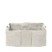 Blomus -DESA- Brotkorb Size L, sanfter Beigeton, harmonische Optik, 26 x 26 cm, Farbe Moonbeam (64207) L Moonbeam