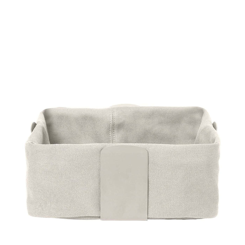 Blomus -DESA- Brotkorb Size L, sanfter Beigeton, harmonische Optik, 26 x 26 cm, Farbe Moonbeam (64207) L Moonbeam