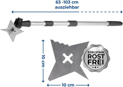 Fugenkratzer 4-Zack 63,0 - 130,0 cm