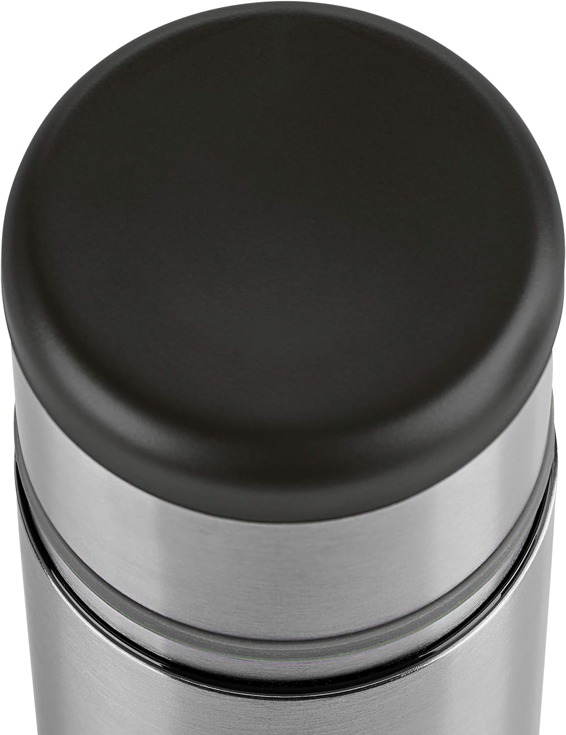 Emsa 509239 Mobility Safe Loc Pro closure, insulated flask. 1.0 litres, black/grey