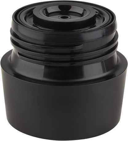 Emsa 515615 Travel Mug Large insulated drinking cup with Quick Press closure, 0.5 litres, black