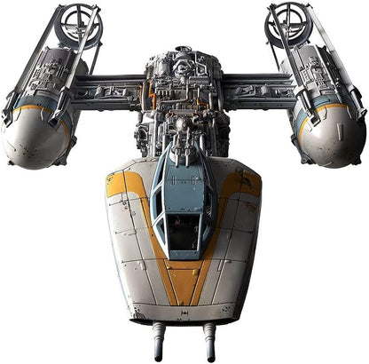 Revell Bandai Modellbausatz Y-wing Starfighter I Hochwertiger Bausatz des zuverlässigen Rebellenjägers | Maßstab 1:72 | Detailgetreu und beeindruckend | Perfekt für Anfänger und Fortgeschrittene