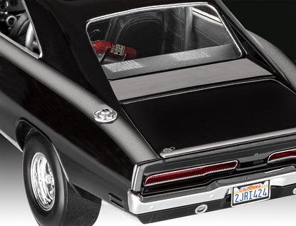 Revell 07693 Fast & Furious - Dominics 1970 Dodge Charger 1:25 Scale Unbuilt/Unpainted Plastic Model Kit