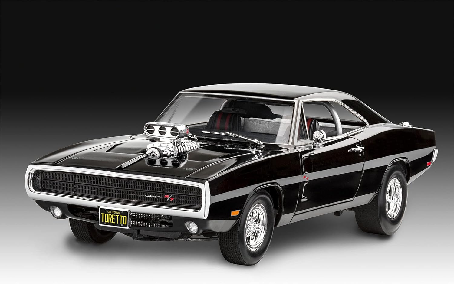 Revell 07693 Fast & Furious - Dominics 1970 Dodge Charger 1:25 Scale Unbuilt/Unpainted Plastic Model Kit
