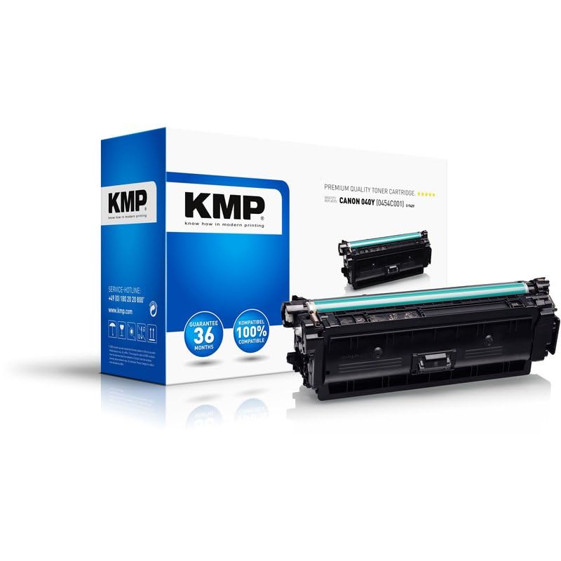KMP Toner C-T42Y (gelb) ersetzt Canon Cartridge 040 (0454C001)