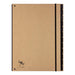 Pagna Desk Organiser Pure 12 Compartments Black Elasticated Corners Recycled Cardboard Coated with Kraft Paper 1 12 Fächer
