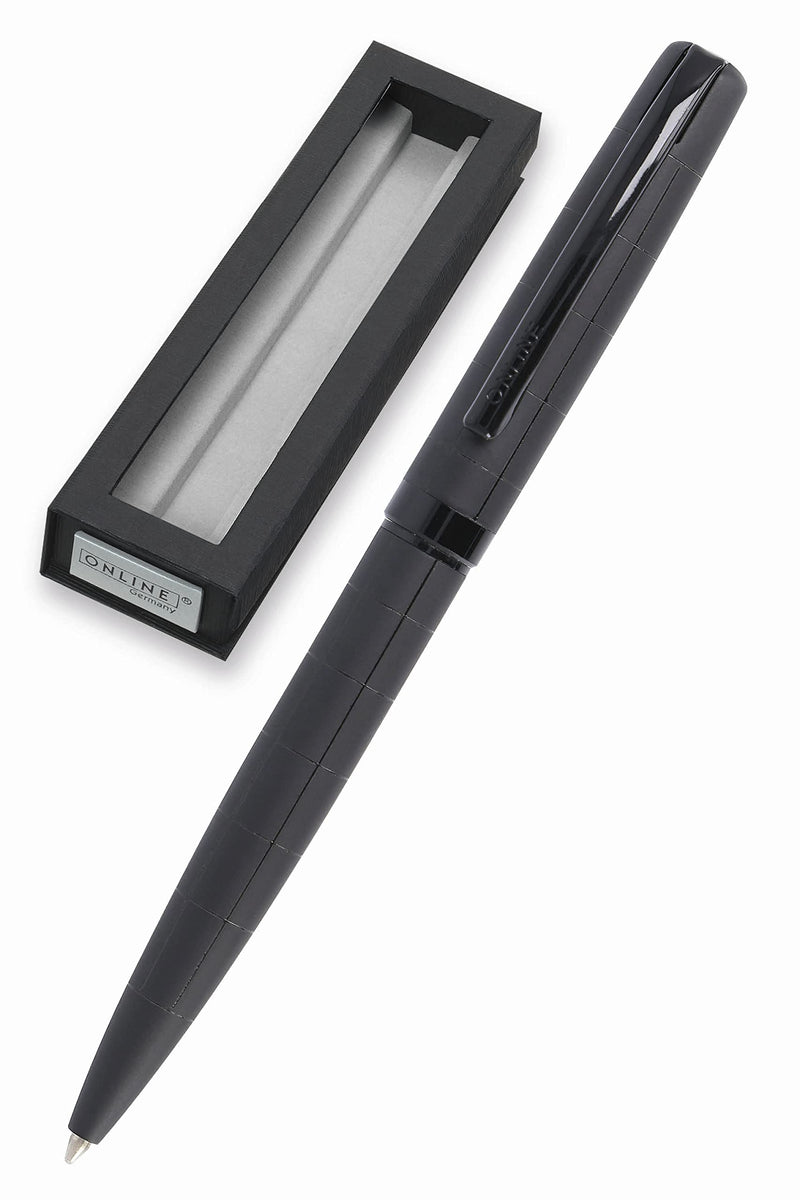 Online Eleganza Ballpen I Black I Replaceable Large Refill I Metal Biro I Ink Colour Black I Retractable I Ballpoint Pen In Gift Box 34567