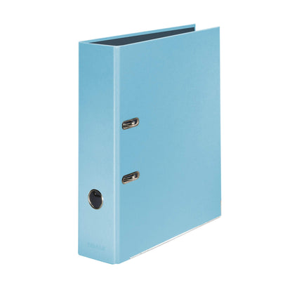 Color-Ordner 8 cm breit DIN A4 (5 Ordner, Himmelblau